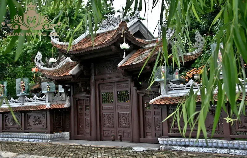 các mẫu cổng chùa đẹp
