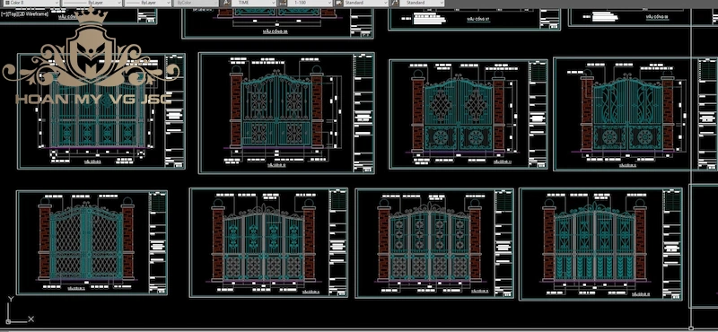 #1 File CAD Cổng Nhôm Đúc Là Gì? Thời Gian Thiết Kế Bao Lâu?