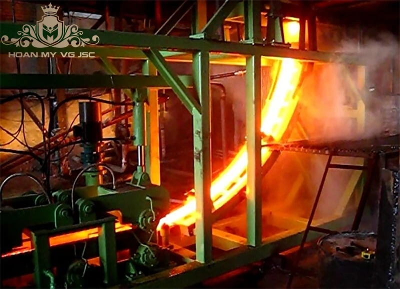 công nghệ đúc cổng nhôm