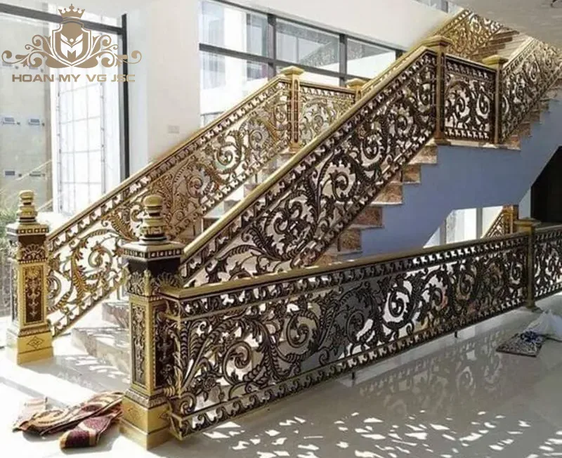 cầu thang nhôm đúc chữ A