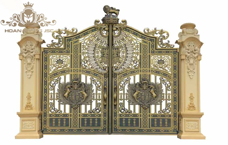 Top 9+ Mẫu Cổng Nhôm Đúc Buckingham Sang Trọng Bậc Nhất