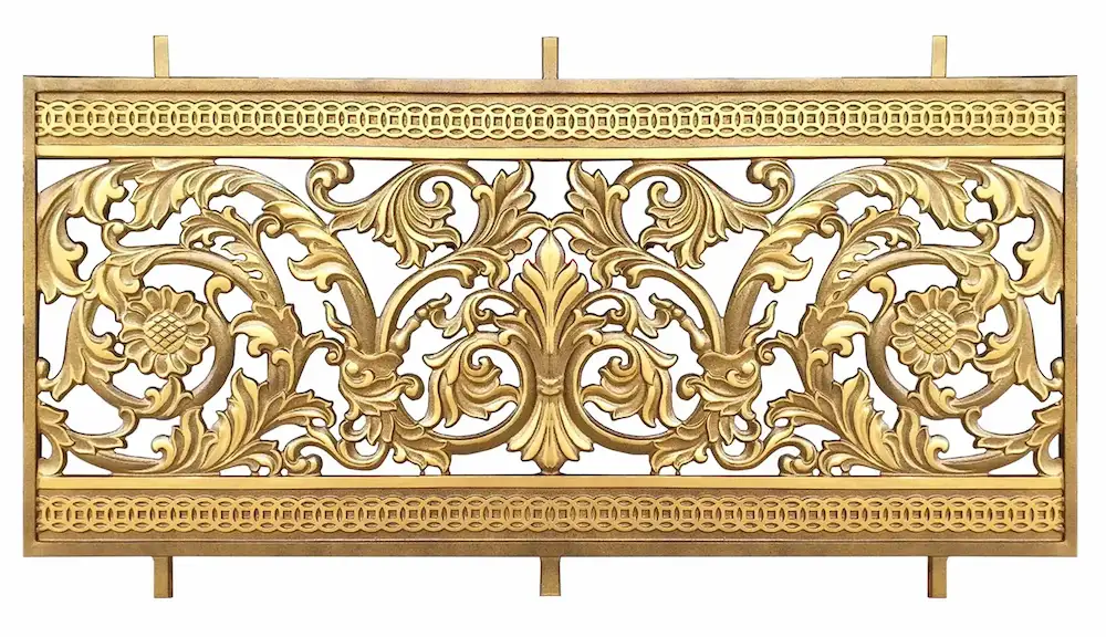 mẫu lan can nhôm đúc đẹp