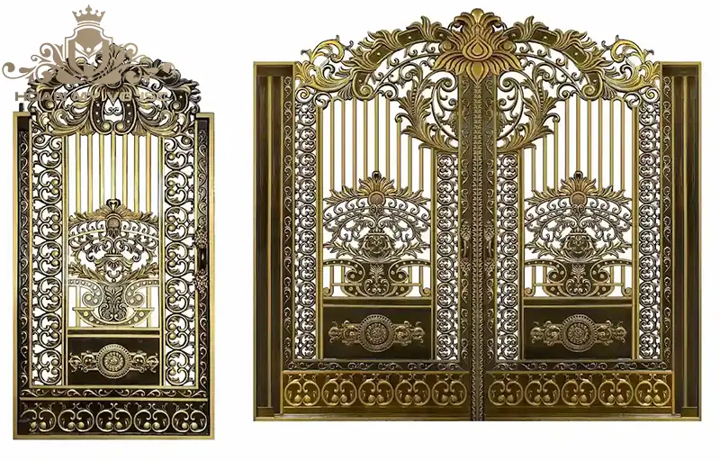 kích thước cổng nhôm đúc