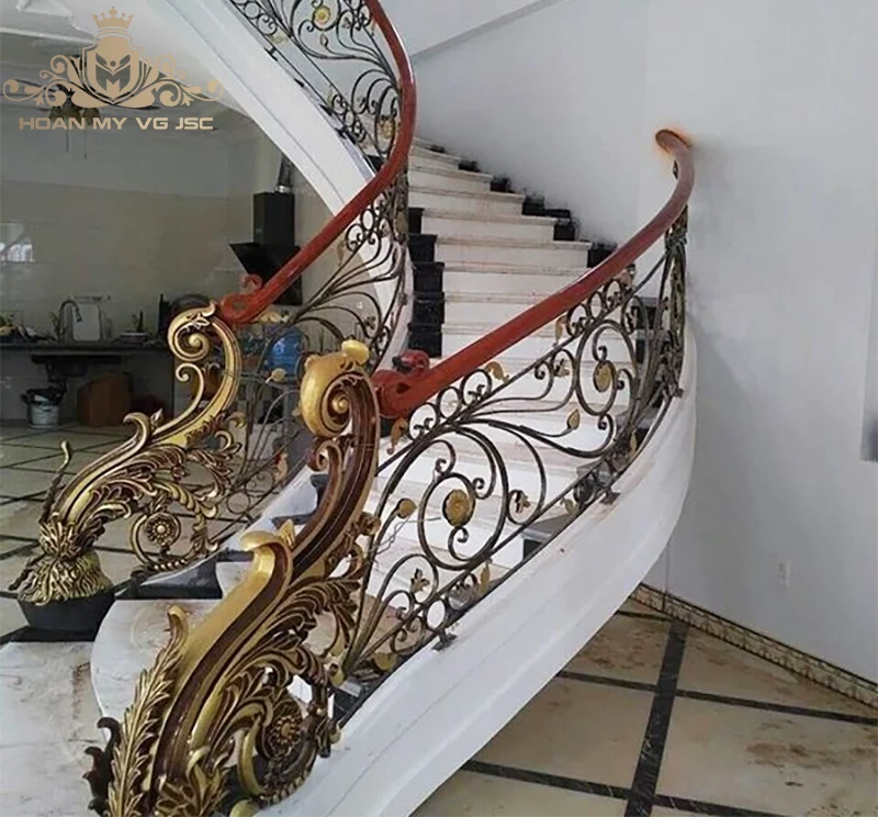 cầu thang sắt đẹp