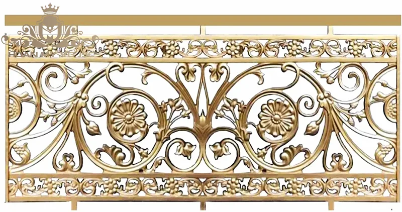 mẫu lan can nhôm đúc đẹp