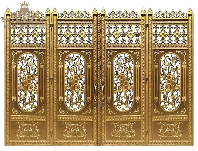 kích thước cổng nhôm đúc
