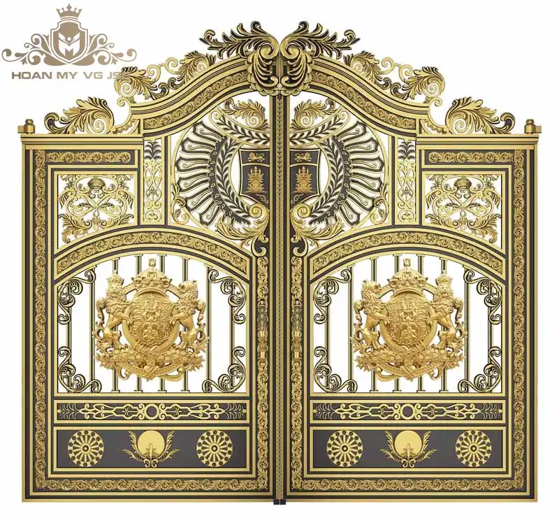 cổng nhôm đúc buckingham