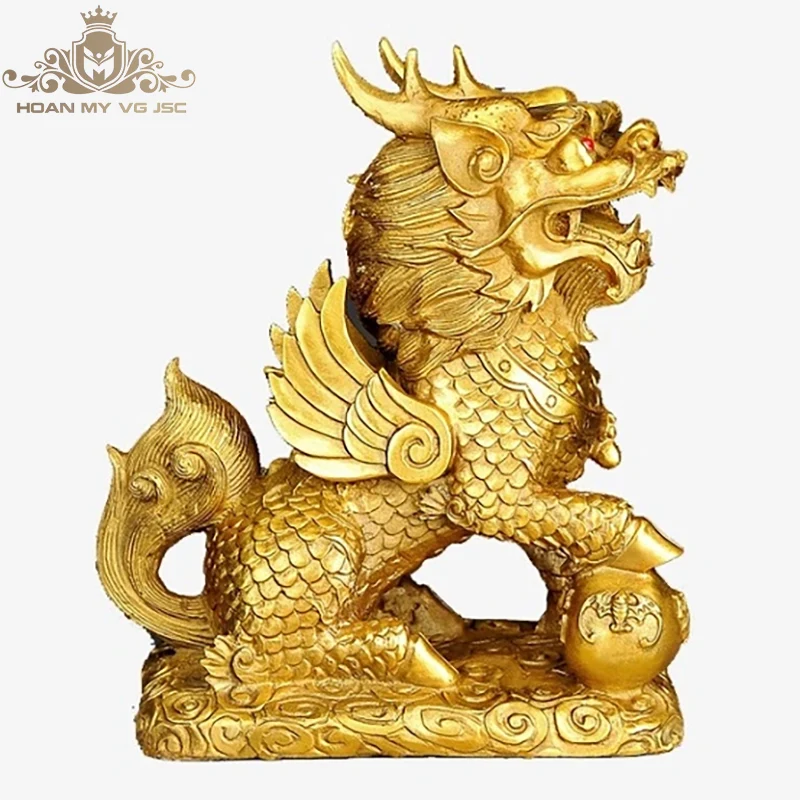 cổng nhôm đúc tứ linh